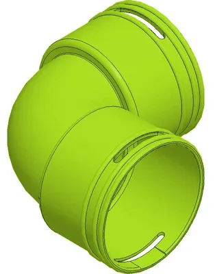 Obrázok produktu pre Koleno Wolf DN63 90°
