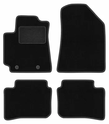 Immagine prodotto di Tappetini in moquette per Hyundai i10 III 2019- (hatchback) – set 4 pezzi, neri, su misura – Wielganizator LUX