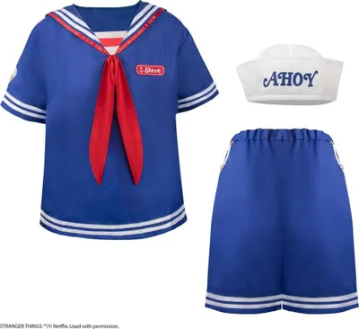 Produktbild von Stranger Things: Scoops Ahoy Steve Costume Größe S/M
