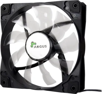 Produktbild von Inter-Tech Argus L-12025, Ventilator, 12 cm, 1200 RPM, Schwarz