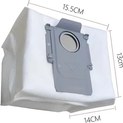 Productafbeelding van 12 stofzuigerzakken geschikt voor Roborock Q7 Max, S7 MaxV Ultra, S7 Pro Ultra