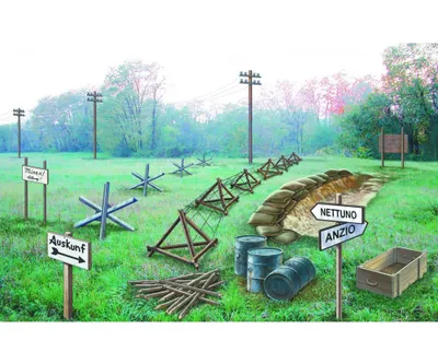 Immagine prodotto di Italeri 1:72 Accessori campo di battaglia WWII
