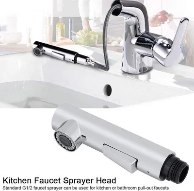 Immagine prodotto di Set di soffioni a spruzzo in ABS per miscelatori da cucina e da bagno con finitura cromata