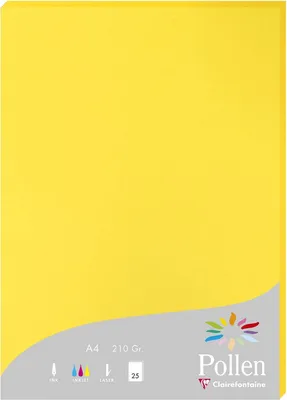 Immagine prodotto di Confezione da 25 fogli di carta polline,