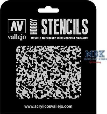 Produktbild von Vallejo ST-AIR001 / 706427 - 1/48 Schablone, verwitterte Farbe - Neu
