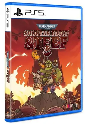 Productafbeelding van PlayStation-games, PlayStation 5, Warhammer 40.000: Shootas, Blood & Teef, Limited Edition (strikt beperkte oplage), PAL-versie. PAL