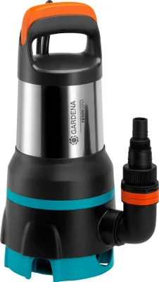 A submersible pump is shown against a white background.