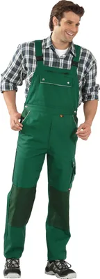 Produktbild von Planam Latzhose Canvas 320 Gr. 56 grün