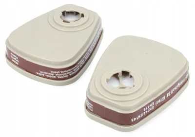 Obrázek produktu pro Filtr s aktivním uhlím pro masky, 2 kusy, kompatibilní s modelem 6001