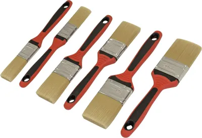 Produktbild von Nespoli Flachpinsel-Set softTouch 6-teilig