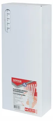 Immagine prodotto di Articoli per ufficio > Raccoglitori > Raccoglitori ad anelli A4, 10 mm, bianchi, confezione da 100 pezzi