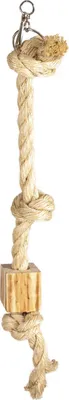Produktbild von Duvo+ Kletterseil Sisal mit Holzblock, Maße: 56 cm