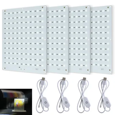 LED-Hintergrundbeleuchtungskit für 3D-Drucker, 4 Stück, CMYK