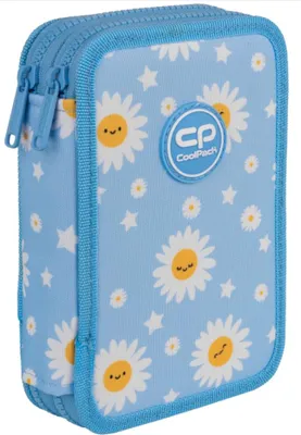 Produktbild von CoolPack, Piórnik dwukomorowy z wyposażeniem Jumper 2 Daisy Sun, 1 sztuka