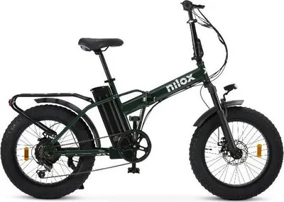 Immagine prodotto di Nilox X8 Pro Bicicletta elettrica Verde Acciaio 20 pollici 30 kg