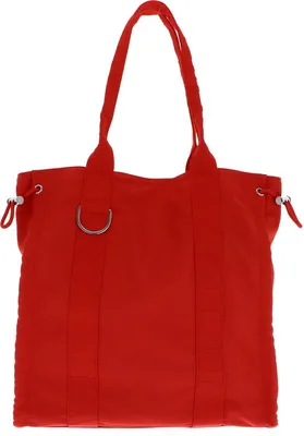 Produktbild von s.Oliver Shopper Tasche Rot aus Polyester, mit Reißverschlussfach, ca. 36x35x9 cm