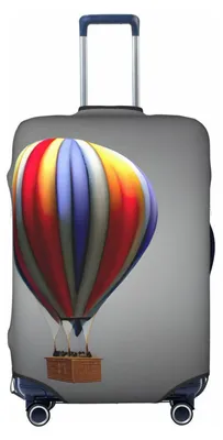 Produktbild von Kofferbezüge mit Heißluftballon-Motiv für Koffer, Größe S