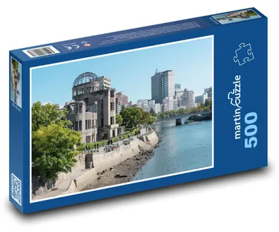 Obrázek produktu pro Puzzle 500 Hirošima - památník míru - martinpuzzle