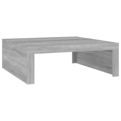 Immagine prodotto di vidaXL Tavolino da salotto grigio Sonoma 100x100x35 cm in materiale derivato dal legno