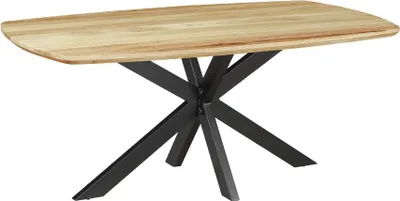 Immagine prodotto di In And OutdoorTavolo da pranzo Serino - 180x100x76cm - Rovere - Rettangolare - Moderno - Tavolo da sala da pranzo