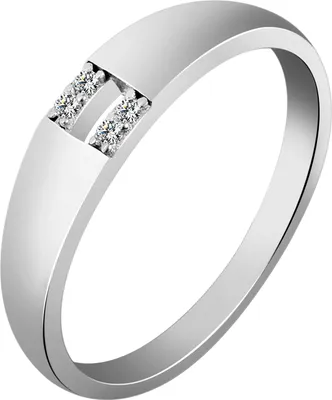 Produktbild von 925/- Echt Silber Ring "Jorunn" mit Zirkoniabesatz, 925/rhodiniert