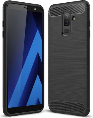 Produktbild von Samsung Galaxy A6 Plus Hülle Handyhülle von NALIA, Slim Silikon Case Cover