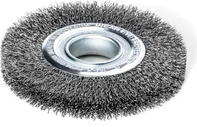 Produktbild von Lessmann Rundbürste 250 mm gewellter Stahldraht, Breite 32-37 mm
