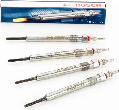 Produktbild von 4x Glühkerze Original Bosch Duraterm 0250204002 für VOLVO SANTANA FIAT Scudo