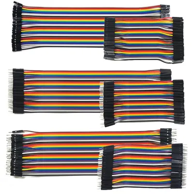 Jumperkabel-Set 240 Stück, 40-Pin, 10/20 cm, männlich/weiblich