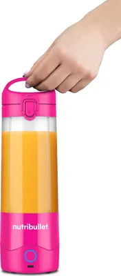 Obrázek produktu pro NutriBullet NBP003BP Přenosný Smoothie Maker, světle růžový, 475 ml 0C22300174