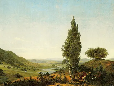Obrázok produktu pre Caspar David Friedrich Art Print Obraz - Leto, 1807 (60 x 80 cm)