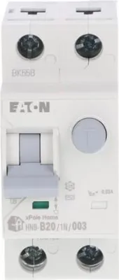 Image de Interrupteur différentiel 2P 20A B 0,03A Type AC xPole Home HNB-B20/1N/003 195122