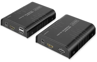 Produktbild von DIGITUS HDMI KVM IP Extender Set, 4K/60Hz
