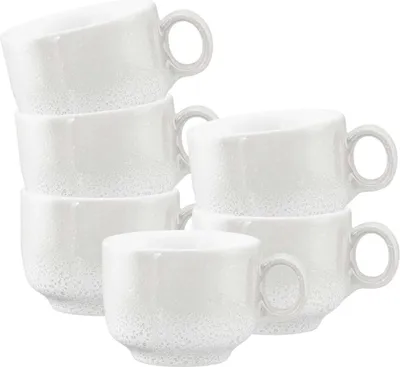 Produktbild von Seltmann Weiden Sento Home Espressotasse 80 ml 6er Set - Aura white