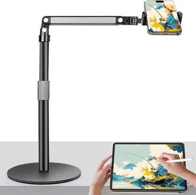 Produktbild von Famanu Tisch-Stativ für Smartphones – 360 Grad verstellbare Halterung