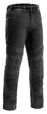 Zdjęcie produktu dla Jeansy motocyklowe męskie denim aramidowe ochraniacze kolan slim fit