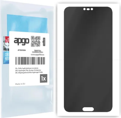 Produktbild von apgo Schutzfolie für Honor 10 Anti-Spy, Blickschutzfolie, Privacy, Hydrogel Displayschutzfolie, mit Positionierhilfe [Privacy, Matt, Anti-Fingerprint]