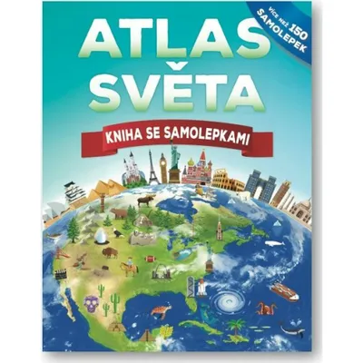 Zdjęcie produktu dla Svojtka & Co. Weltatlas Buch mit Aufklebern