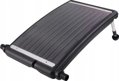 Image de COIL Chauffe-piscine solaire, Panneau solaire, Chauffage de piscine, Capteur solaire, Chauffe-eau solaire pour piscine, Panneau solaire avec pieds réglables, Réservoir : 7 litres