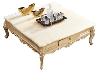 Immagine prodotto di Tavolino classico Tavolino da salotto di design Elegante tavolino da caffè