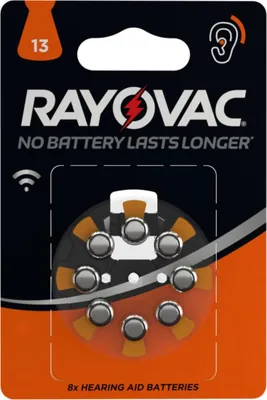 Produktbild von Zink-Luft-Zelle Rayovac 1,45 V-290 mAh 4606.745.418 (8 Stück/Bl)