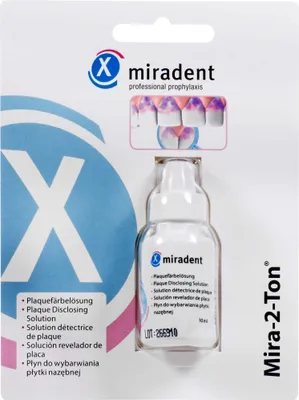 Produktbild von Miradent Plaquetest roztok Mira-2 clay 10 ml