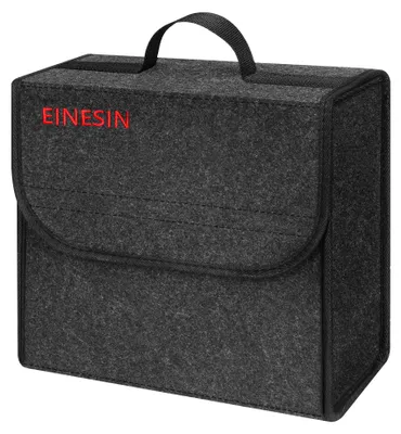 Image de Sac d'organisation pour voiture, organisateur de coffre en feutre avec fixation à Velcro