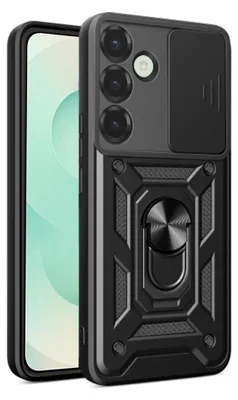 Zdjęcie produktu dla Techsuit CamShield Series etui do Samsung Galaxy S25 Plus – czarne