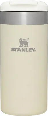 Zdjęcie produktu dla Stanley Aerolight Transit Thermo Mug 0.35L Utrzymuje ciepło przez 4 godziny Można myć w zmywarce Kubek do kawy na wynos Szczelna butelka termosowa Müller Cream