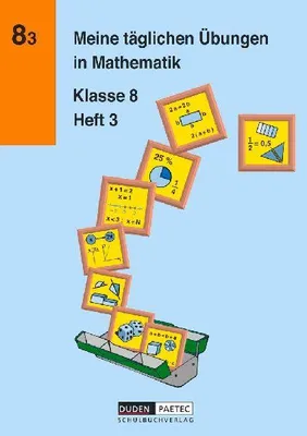 Produktbild von Meine täglichen Übungen in Mathematik Klasse 8 Heft 3
