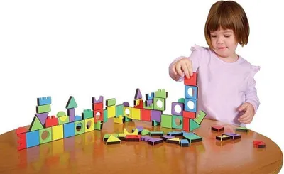 Zdjęcie produktu dla Magnetyczne klocki konstrukcyjne 81szt.