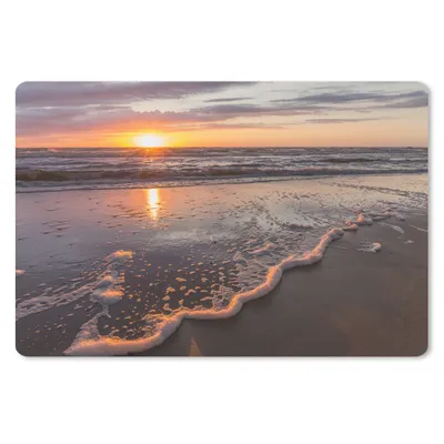 Produktbild von MuchoWow® Schreibtischunterlage Meer - Niederlande - Farben 60x40 cm - XXL Mauspad - Großes Mauspad