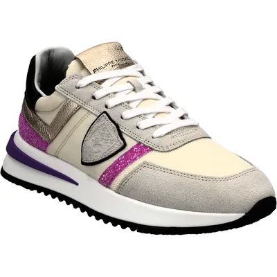 Produktbild von Philippe Model Sneaker TROPEZ LOW, Rauleder, Beige, Damen