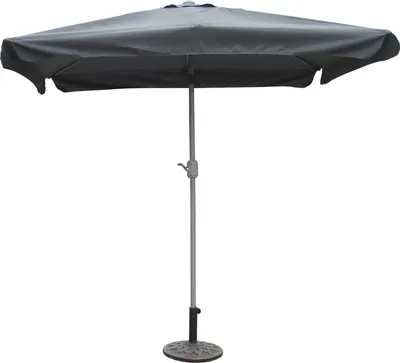 Obrázek produktu pro Merxx Parasol - Barva: šedá - Rozměry: 200 cm x 300 cm x 256 cm; 29059-309